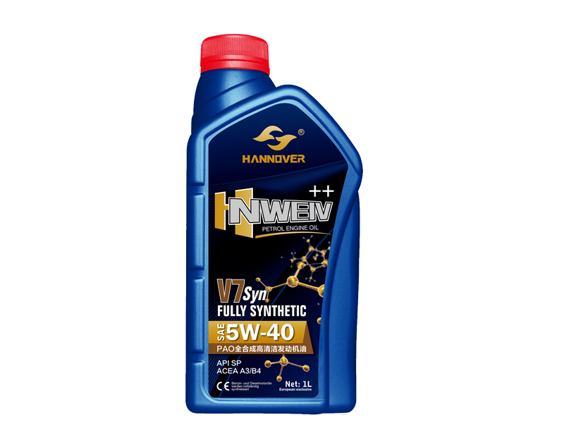 全合成高清潔發動機油V7 5W-40 1L