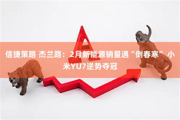 信捷策路 杰兰路：2月新能源销量遇“倒春寒” 小米YU7逆势夺冠