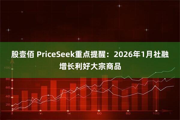 股壹佰 PriceSeek重点提醒：2026年1月社融增长利好大宗商品