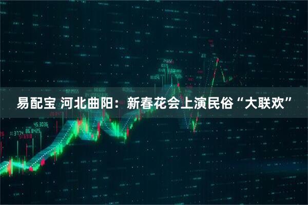 易配宝 河北曲阳：新春花会上演民俗“大联欢”