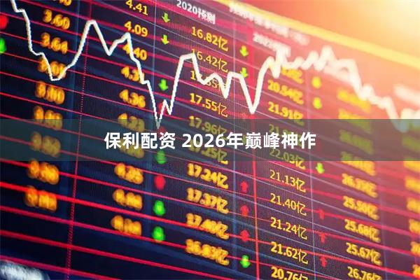 保利配资 2026年巅峰神作