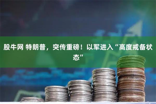 股牛网 特朗普，突传重磅！以军进入“高度戒备状态”